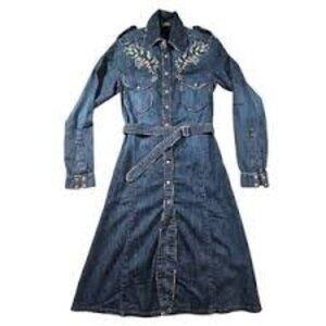 Oilily Denim Dress Women - NWOT